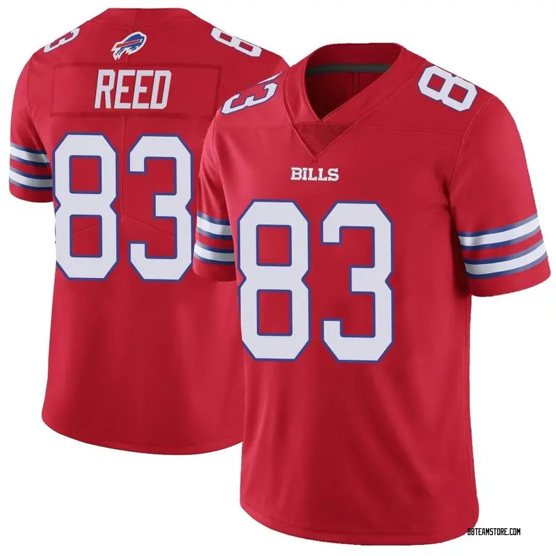 Andre Reed Autographed Buffalo Bills Red Football NFL Jersey Inscripti –  Meltzer Sports