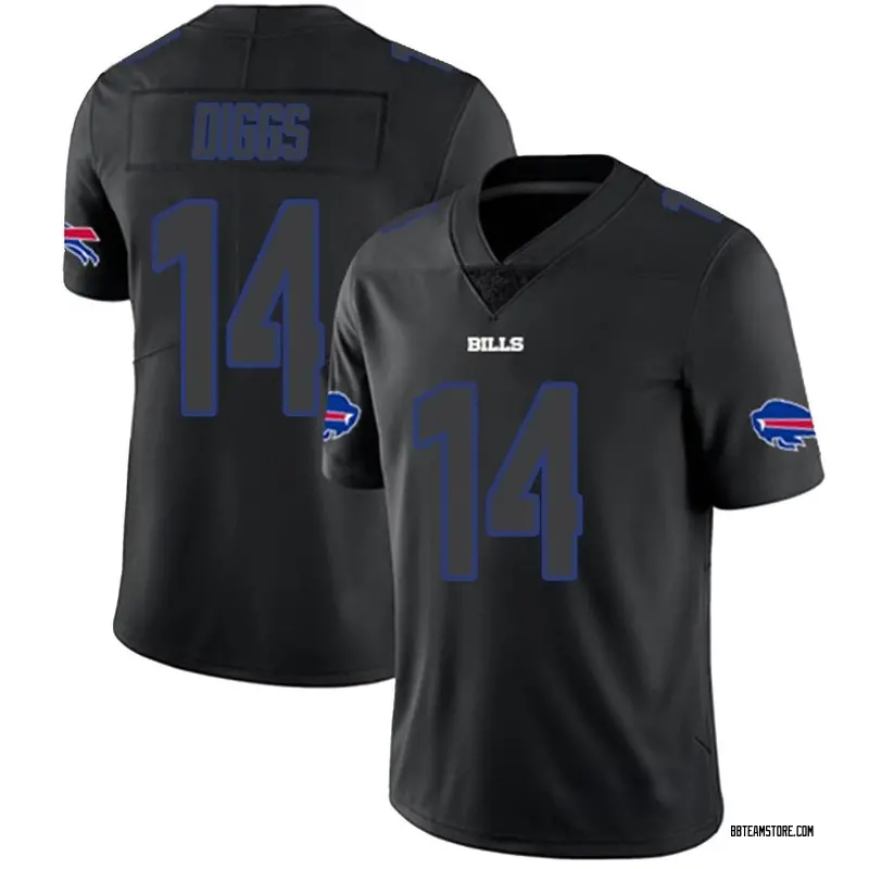 Men's Stefon Diggs Buffalo Bills Jersey - Black Impact Limited