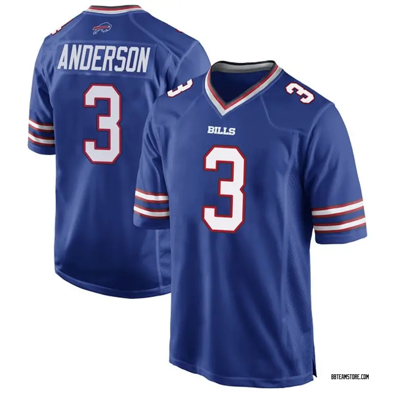 Youth Derek Anderson Buffalo Bills Team Color Jersey - Royal Blue Game